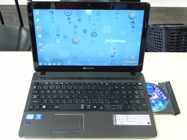 Blu-ray搭載、Windows7ノートPC