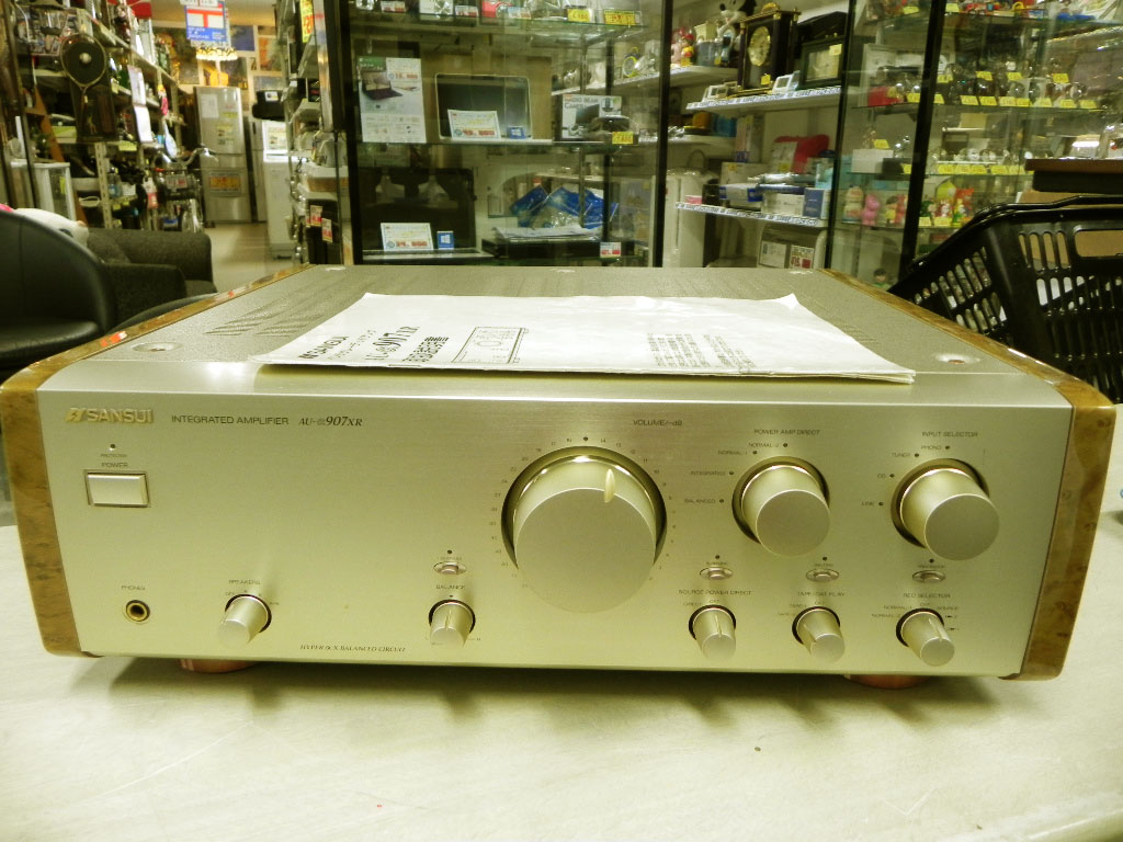 SANSUI プリメインアンプ AU α907XR