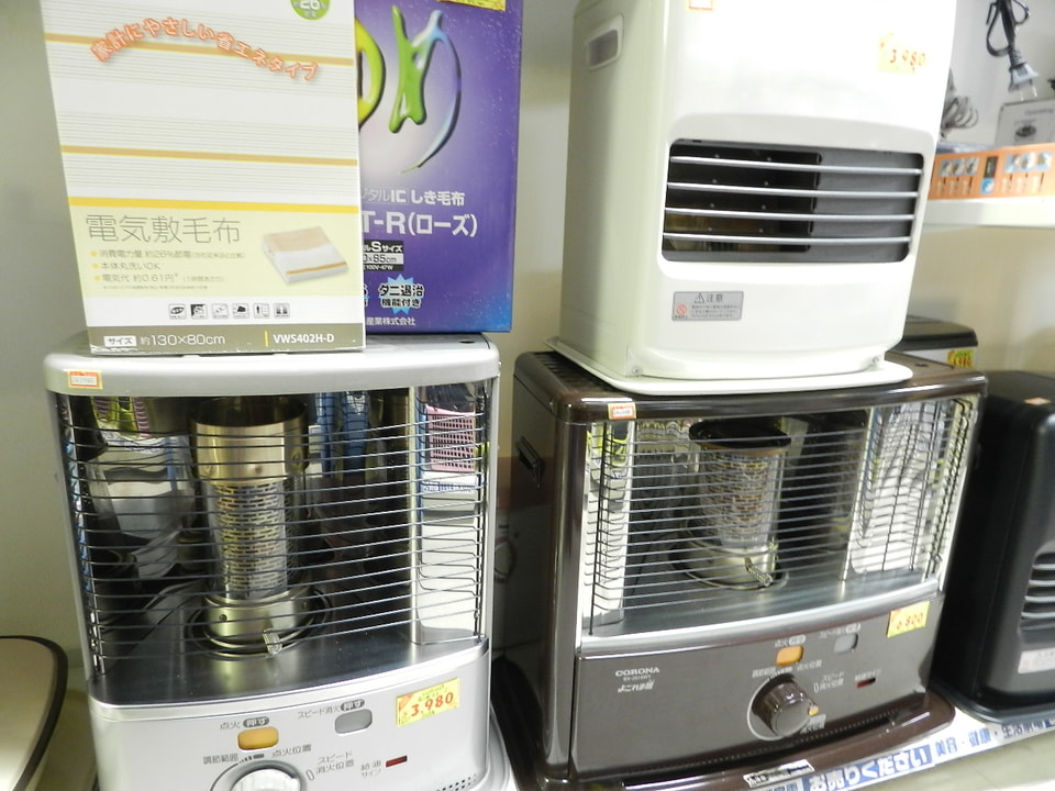 石油ストーブ、石油ファンヒーター超格安です！
